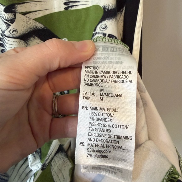 FARM Rio x Adidas Green Racerback Midi Dress - Picture 5 of 5